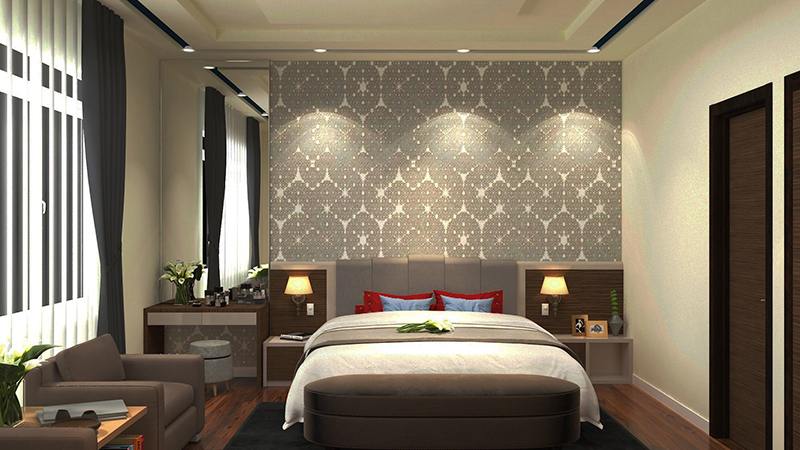 Đèn downlight phòng ngủ đẹp