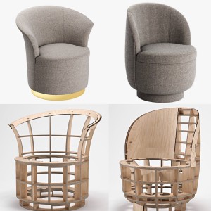 Ghế đôn tựa lưng cao cấp GĐ 005