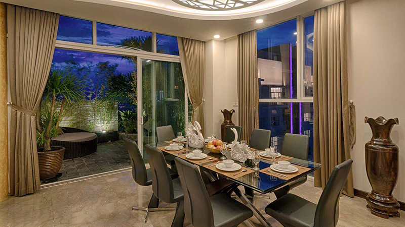 Nội thất penthouse đẹp mãn nhãn