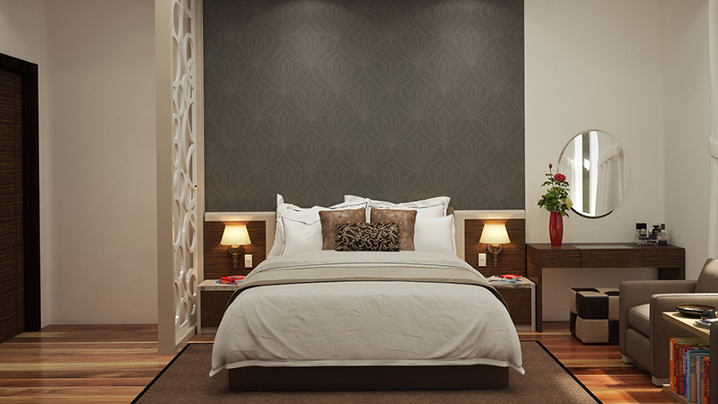 Cửa gỗ có vân nổi